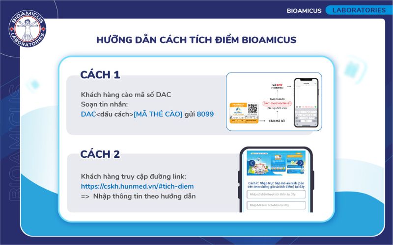 cách tích điểm bioamicus