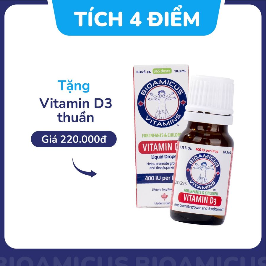 quà tặng tích 4 điểm bioamicus