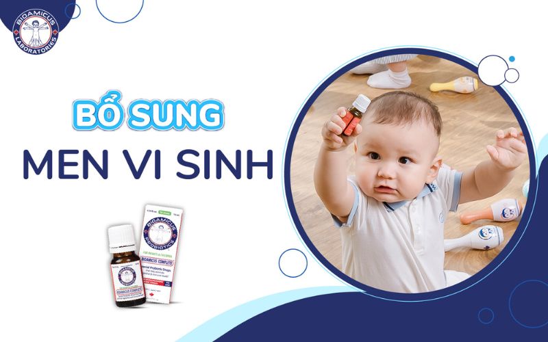 Bổ sung men vi sinh