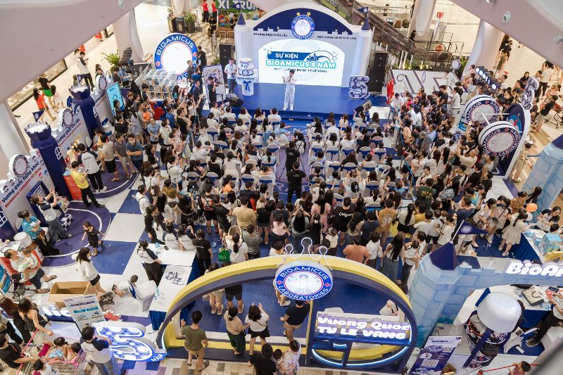 Đại tiệc sinh nhật “BioAmicus 5 năm - Nuôi dưỡng em bé tỷ lệ vàng" thành công rực rỡ