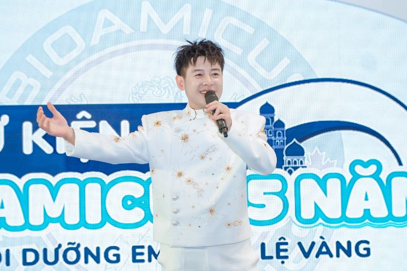 Hoàng Hải tại sự kiện BioAmicus 5 năm