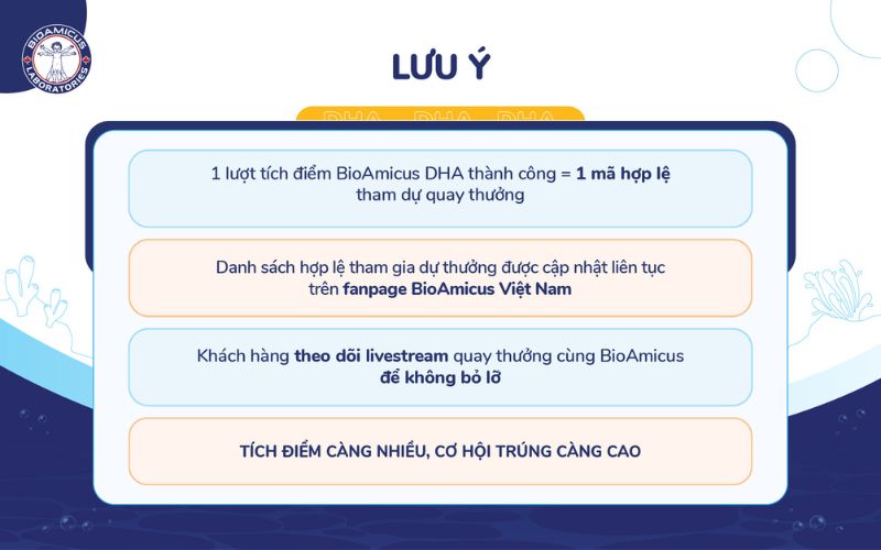 Lưu ý khi tham gia