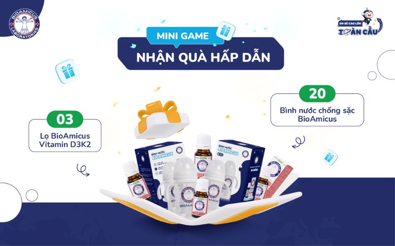 Quà tặng minigame hấp dẫn