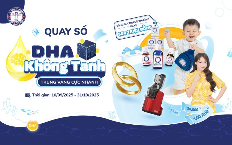 Quay số DHA không tanh