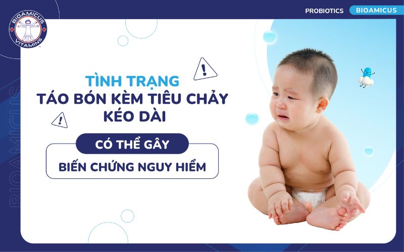 Táo bón kèm tiêu chảy có thể gây biến chứng nguy hiểm