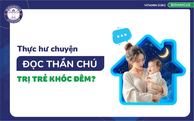 đọc thần chú trị trẻ khóc đêm