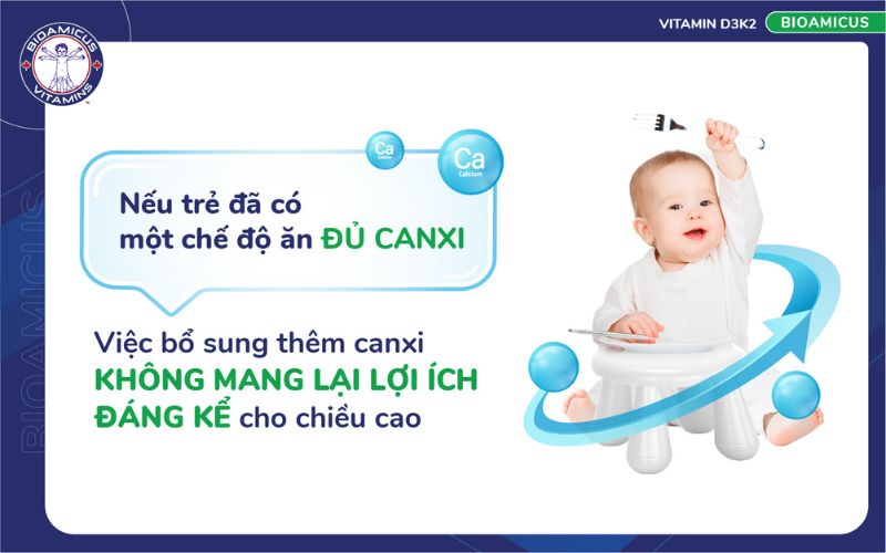 chế độ ăn đủ canxi kh&ocirc;ng cần bổ sung th&ecirc;m canxi đường uống