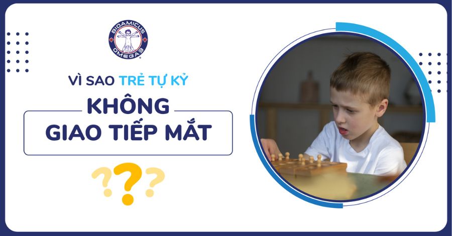 Vì sao trẻ tự kỷ không giao tiếp mắt? Cách hỗ trợ trẻ hiệu quả