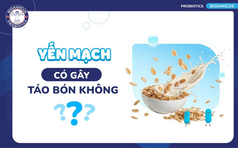 Yến mạch có gây táo bón không?