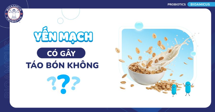 Yến mạch có gây táo bón không? Cách ăn yến mạch tốt cho tiêu hóa