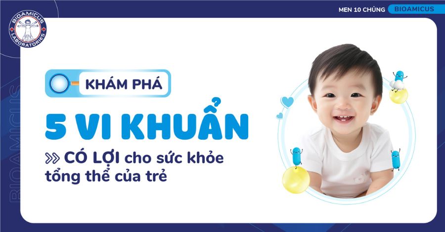 TOP 5 vi khuẩn có lợi cho sức khỏe tổng thể phổ biến nhất