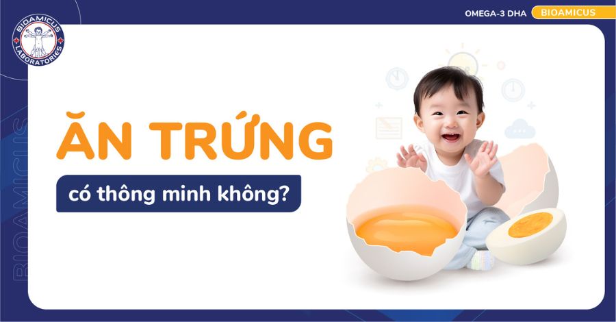 Ăn trứng có thông minh không? 4 dinh dưỡng từ trứng giúp trẻ thông minh hơn