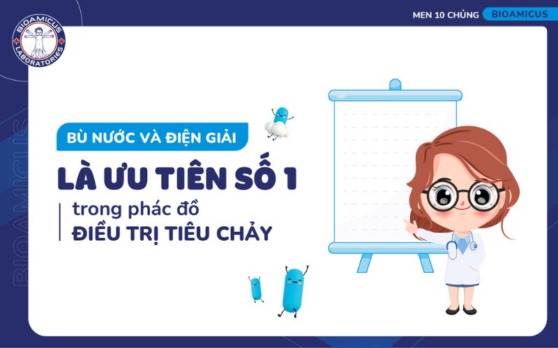 B&ugrave; nước l&agrave; ưu ti&ecirc;n số 1 khi điều trị ti&ecirc;u chảy