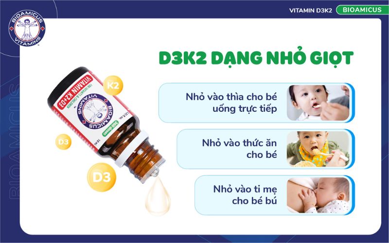 cách dùng d3k2 dạng nhỏ giọt