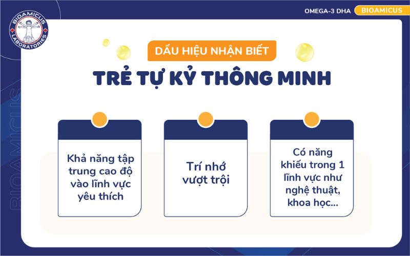 dấu hiệu nhận biết trẻ tự kỷ th&ocirc;ng minh