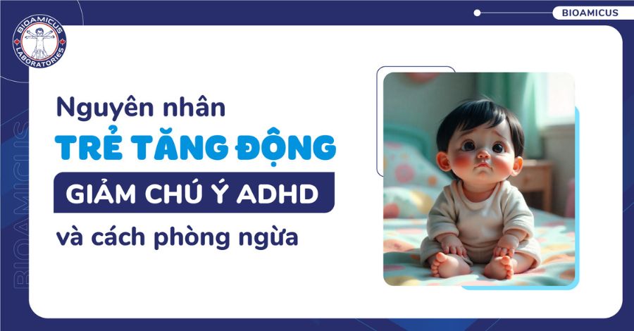 Nguyên nhân trẻ tăng động giảm chú ý ADHD. Cách phòng ngừa