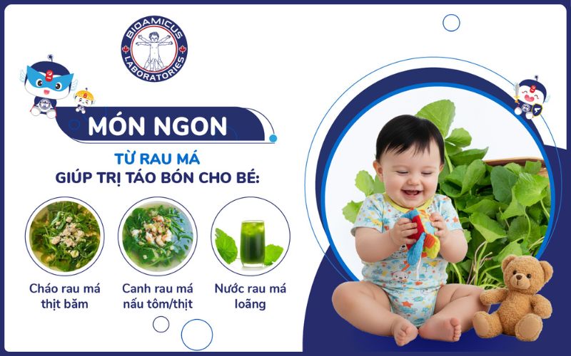 M&oacute;n ngon từ rau m&aacute; cho b&eacute;