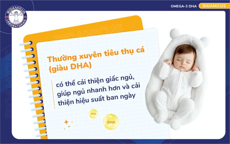 thường xuy&ecirc;n ăn c&aacute; gi&uacute;p ngủ ngon hơn