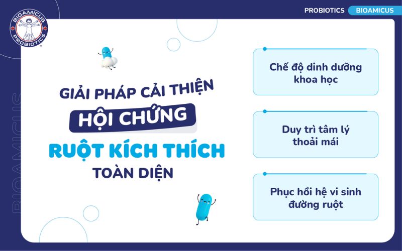 Giải ph&aacute;p cải thiện hội chứng ruột k&iacute;ch th&iacute;ch to&agrave;n diện