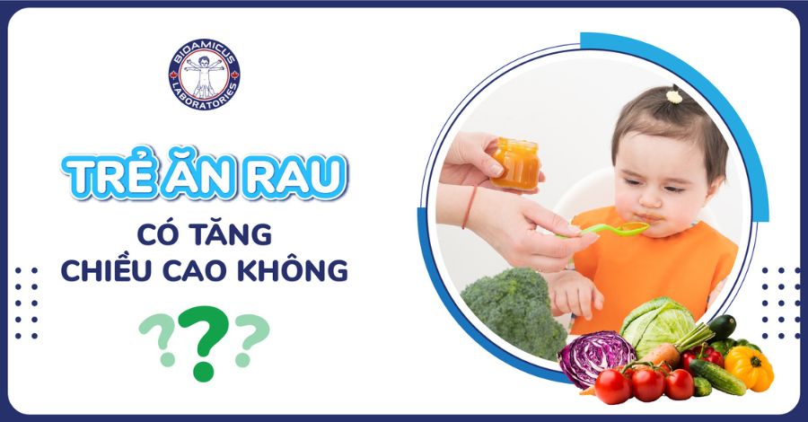 Ăn rau có tăng chiều cao không? 5 loại rau nên có trong thực đơn của bé