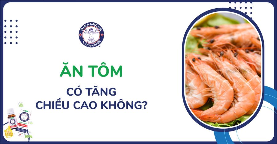 Trẻ ăn tôm có tăng chiều cao không? Ba mẹ cần biết