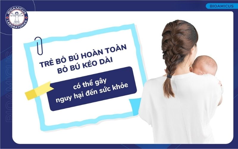 Bỏ b&uacute; mẹ k&eacute;o d&agrave;i sẽ g&acirc;y hại cho trẻ