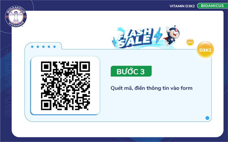 Bước 3 Săn Flash Sale D3K2 BioAmicus