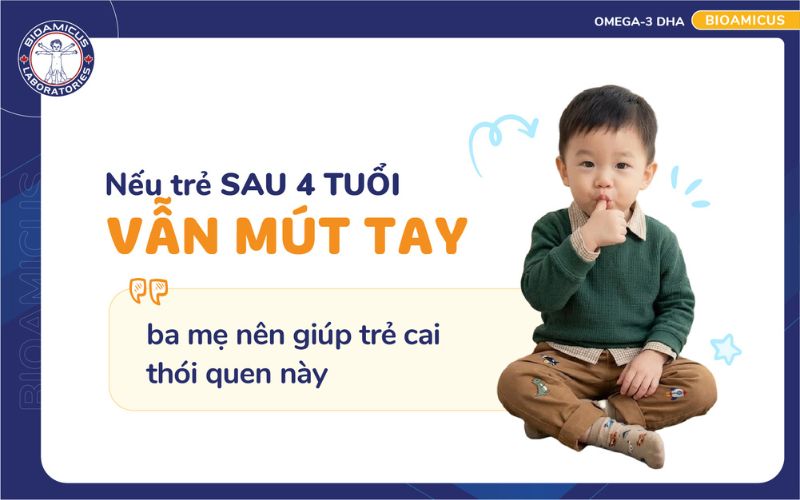 Cai m&uacute;t tay cho trẻ sau 4 tuổi