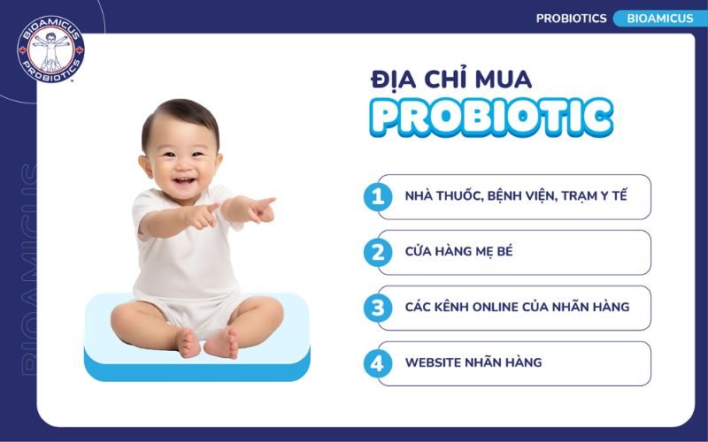 địa chỉ mua men vi sinh (probiotic) uy tín