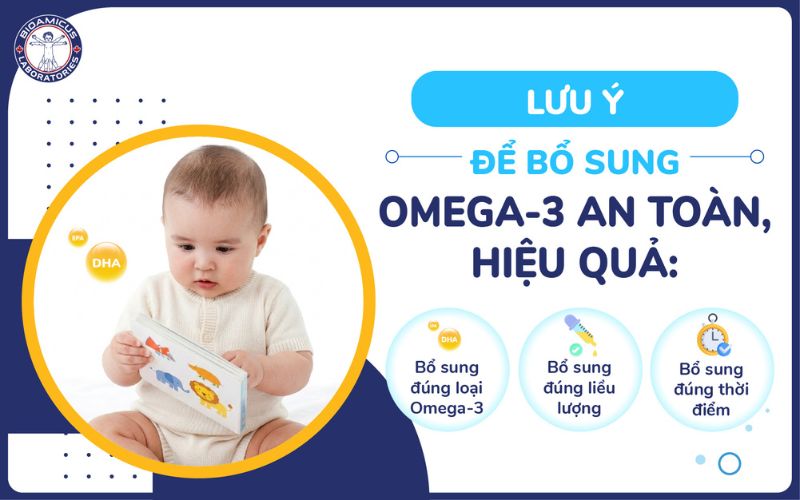 Lưu ý để bổ sung Omega-3 liên tục an toàn hiệu quả