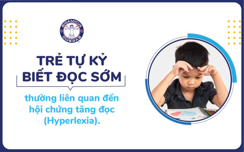 Nguyên nhân trẻ tự kỷ biết đọc sớm
