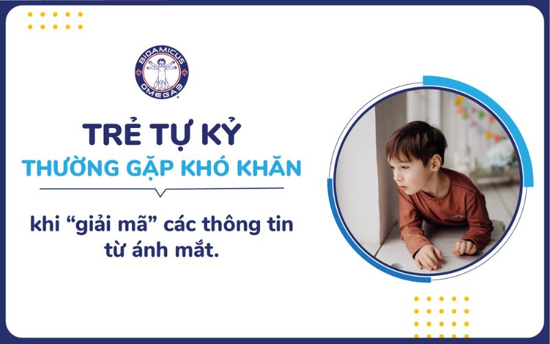 Nguyên nhân trẻ tự kỷ không giao tiếp mắt