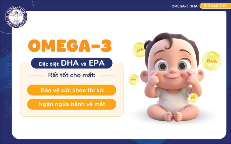 Omega-3 rất tốt cho mắt