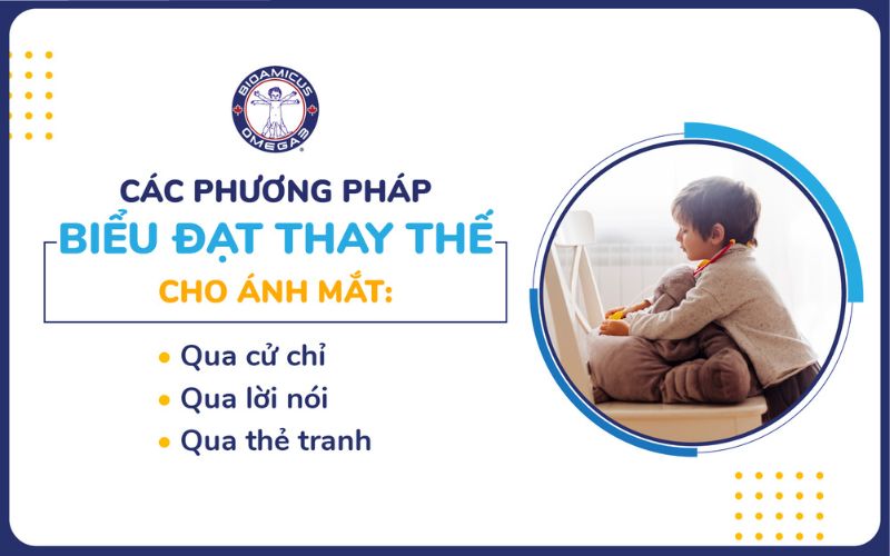 Phương pháp biểu đạt thay thế cho ánh mắt