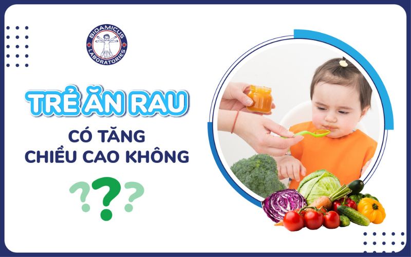 Trẻ ăn rau c&oacute; tăng chiều cao kh&ocirc;ng?
