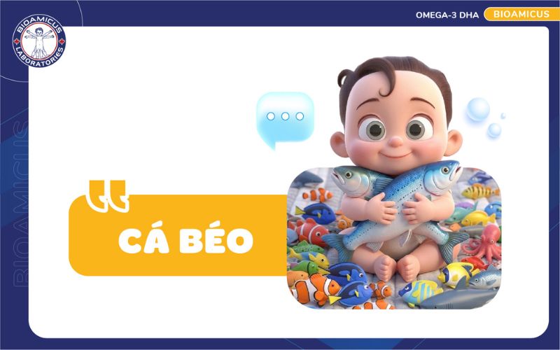 Trẻ chậm n&oacute;i n&ecirc;n ăn c&aacute; b&eacute;o, đặc biệt l&agrave; c&aacute; hồi