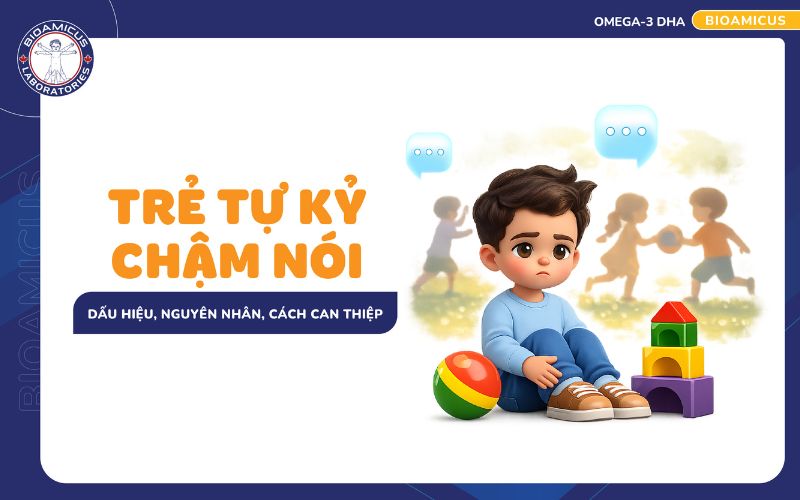 Trẻ tự kỷ chậm nói