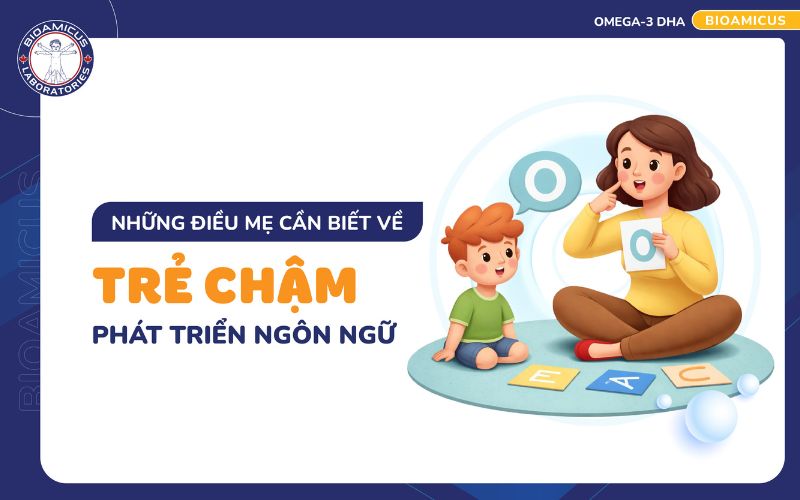 Trẻ chậm ph&aacute;t triển ng&ocirc;n ngữ