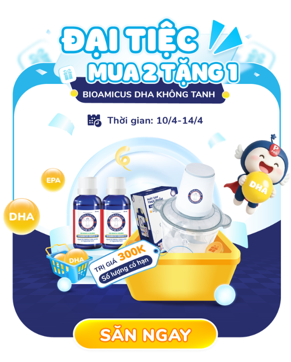 Đại tiệc Mua 2 Tặng 1 BioAmicus DHA