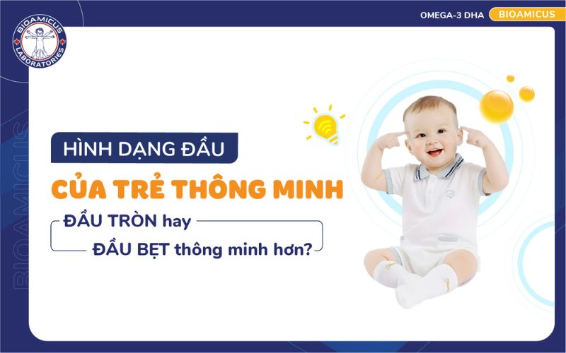 h&igrave;nh dạng đầu của trẻ th&ocirc;ng minh