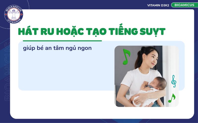 h&aacute;t ru, tạo tiếng suỵt nhẹ nh&agrave;ng cho b&eacute; ngủ ngon