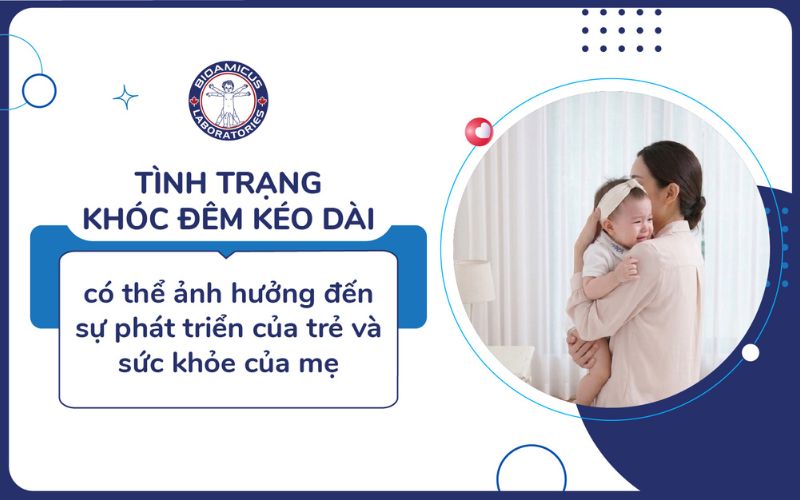 Trẻ kh&oacute;c đ&ecirc;m c&oacute; nguy hiểm kh&ocirc;ng