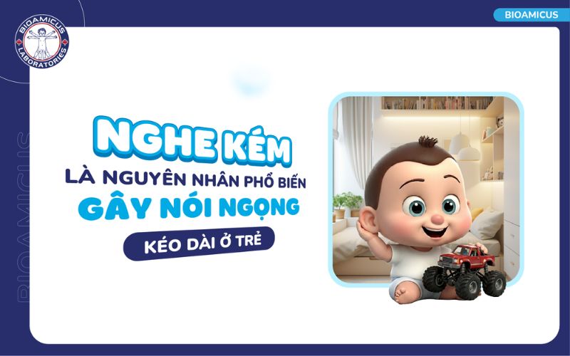 Nghe k&eacute;m c&oacute; thể g&acirc;y n&oacute;i ngọng