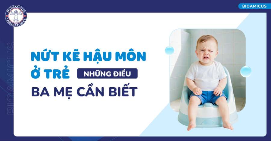 Nứt kẽ hậu môn ở trẻ - Mẹ chớ chủ quan