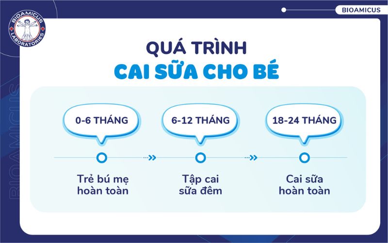 c&aacute;c mốc cai sữa th&iacute;ch hợp cho b&eacute;