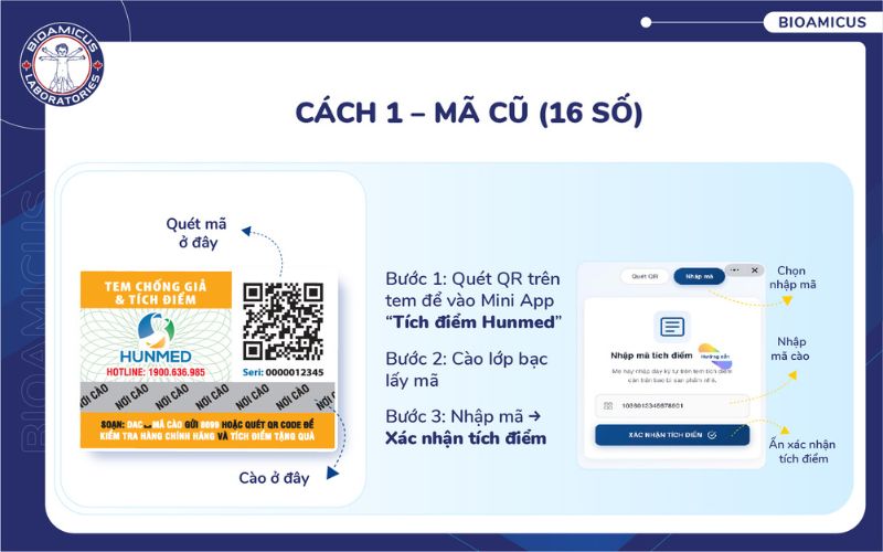 t&iacute;ch điểm bioamicus tr&ecirc;n zalo mini app với m&atilde; qr code