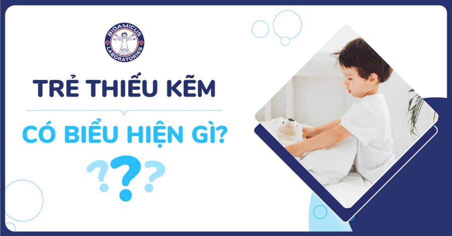 Trẻ thiếu kẽm có biểu hiện gì? 9 Dấu hiệu cảnh báo