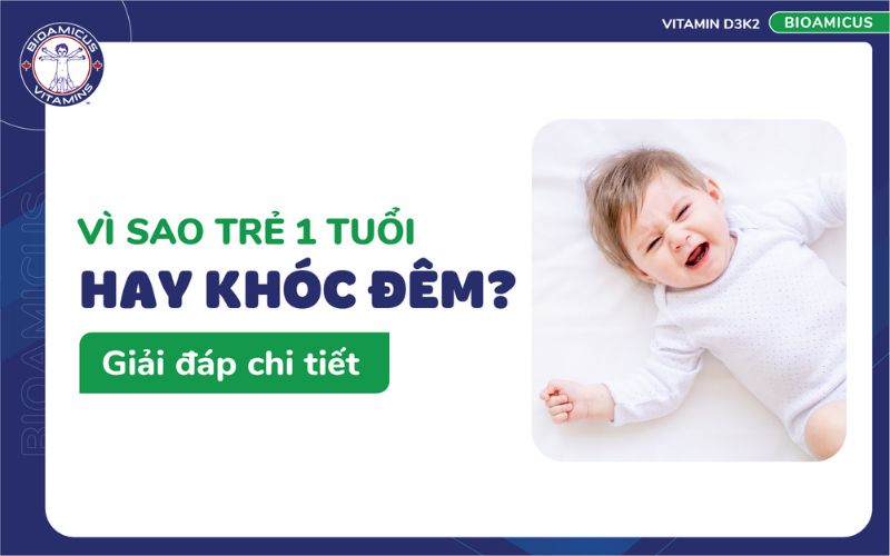 v&igrave; sao trẻ 1 tuổi hay kh&oacute;c đ&ecirc;m