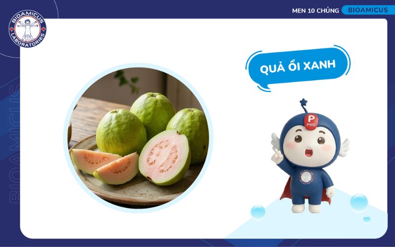 Bé bị táo bón nên tránh ăn ổi xanh