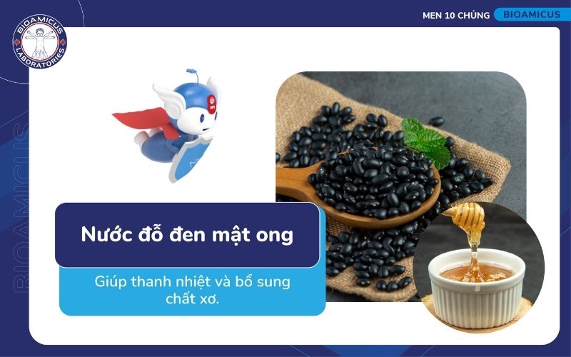Nước đỗ đen mật ong